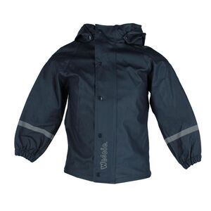 Wootie Little Girl's Solid Color Hooded Rain Coat